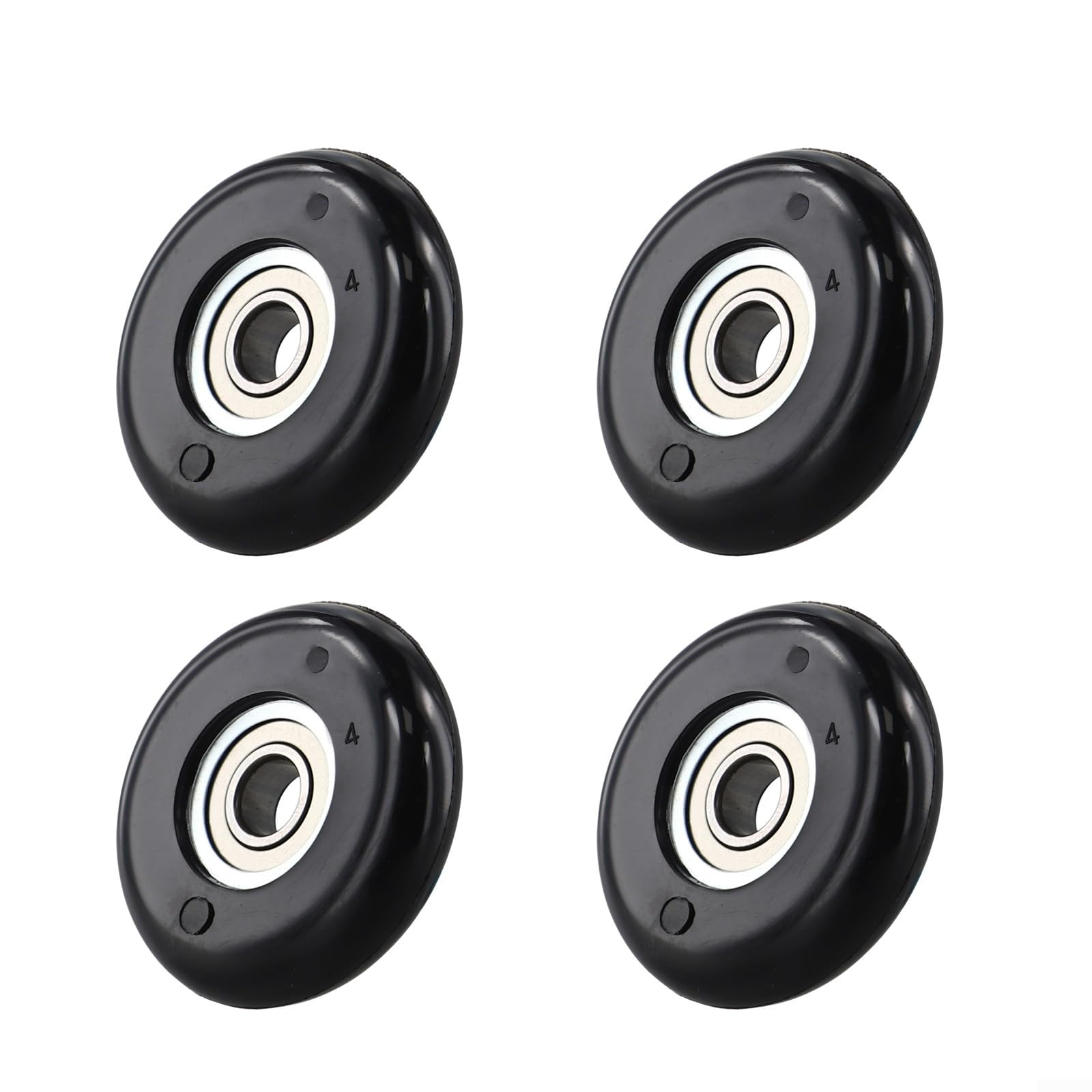 Set Di 2 Ruote Di Ricambio Per Vogatore, Rulli In Plastica Resistente Per Sedile, Diametro 31mm, Per Attrezzature Fitness