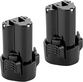 2Pack 3600mAh Replcement for Makita 10.8V Lithium-Ion Battery BL1013 BL1014 194550-6 194551-4 195332-9