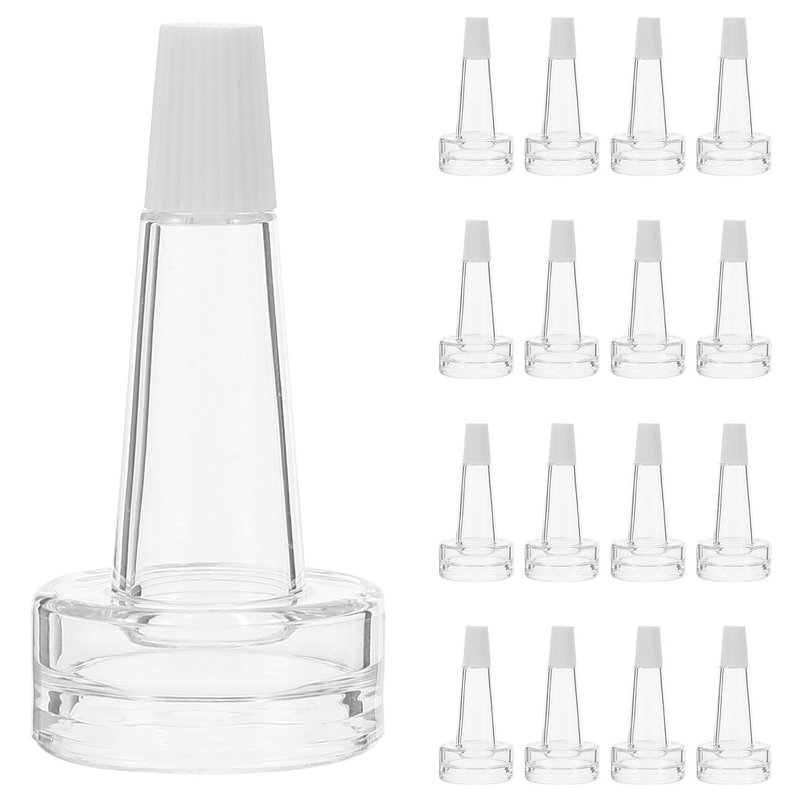 OUNONA 200piezas Frasco Gotero Transparente para Dispensadores de Ampollas Tapa Cuentagotas Divisor de Tubo Suave Prueba de Fugas Boquilla de Goteo para Ampollas de Laboratorio