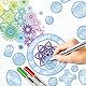 Spirograph Kinder - Spirograph Deluxe | Spiral Designer | Mandala Schablone | Kreativ Set Für Kinder | +45 Stücke | Spielzeug Ab 8 Jahre Mädchen Und Jungen