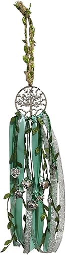 Manija de puerta, campanas de bruja, colgante de pared, decoración de perilla de puerta, colgador de puerta, decoración de jardín, campana de bruja