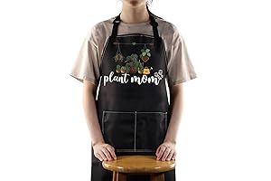 WZMPA Plant Mom Gardening Apron With Pockets