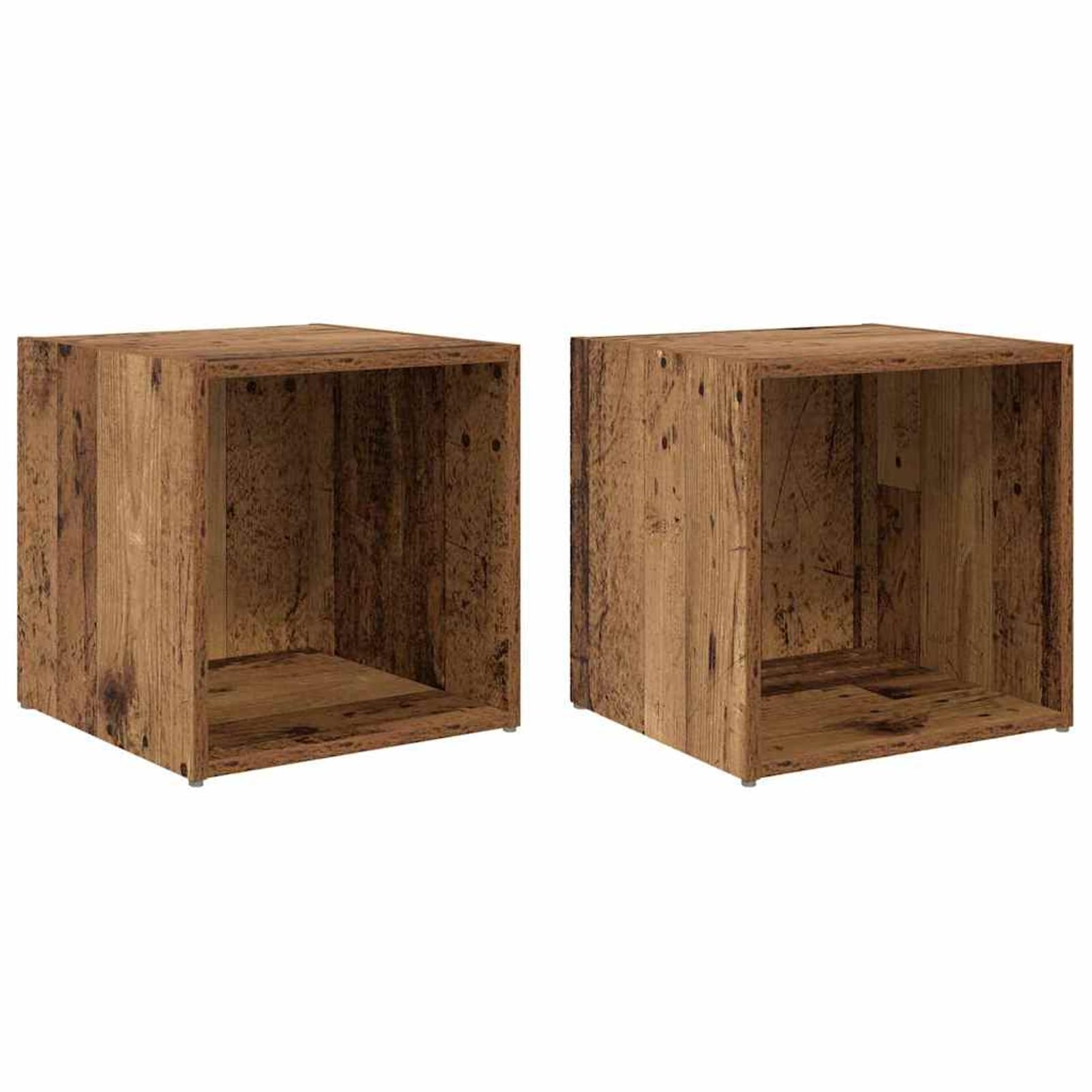 Gecheer TV-Schränk Braun, Fernsehschrank Fernsehtisch TV-Lowboard für Wohnzimmer Home-Cinema Gamerzimmer875087