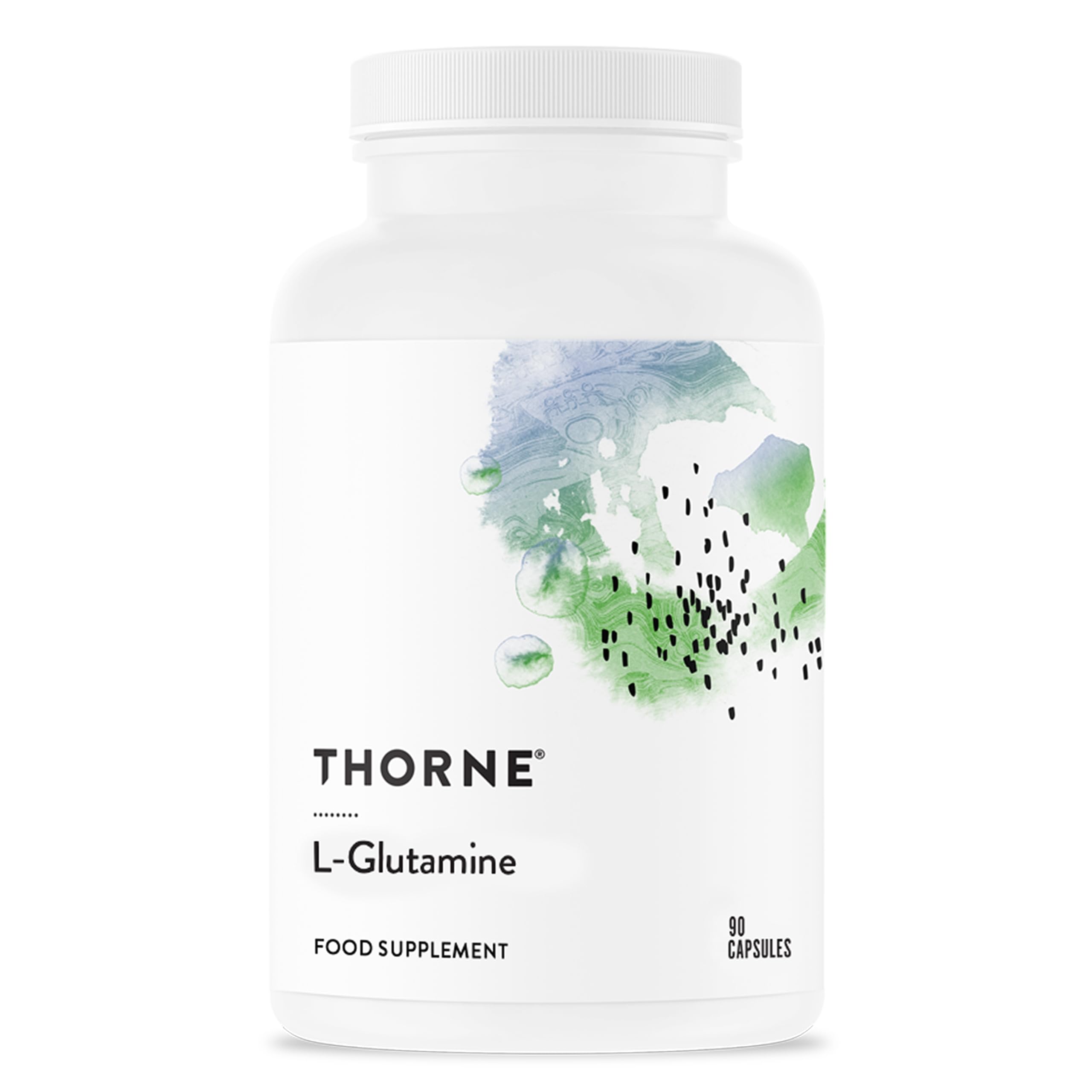 Thorne L-Glutamine - Suplemento de Aminoácidos para la Salud Gastrointestinal y la Función Inmunitaria - 90 Cápsulas