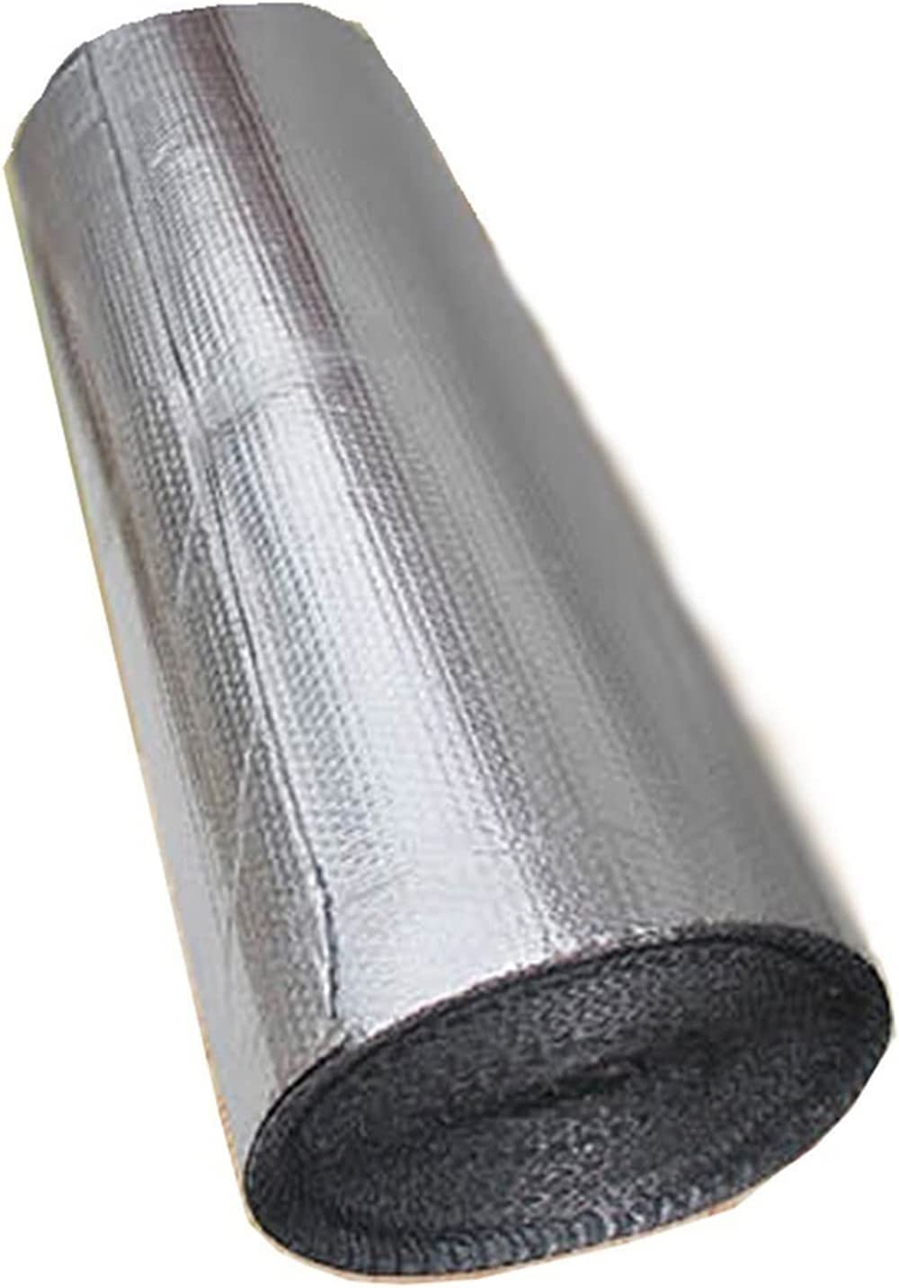 Aluminum Bubble wrap Insulation Double Bubble Foil Insulation Panels Self-Adhesive Aluminum Heat Reflective Insulation Roll, Thermal Barrier, Radiant Barrier, Thermal Insulation Shield (Size : 1x3m (