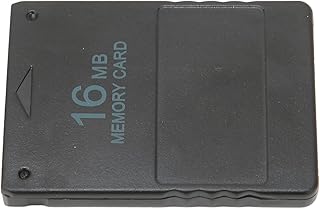 Game Console Memory Card, Durable 2 in 1 Plug and Play Stable Performance Memory Card,Gaming Accessories,for PS2 Game Console (16MB)