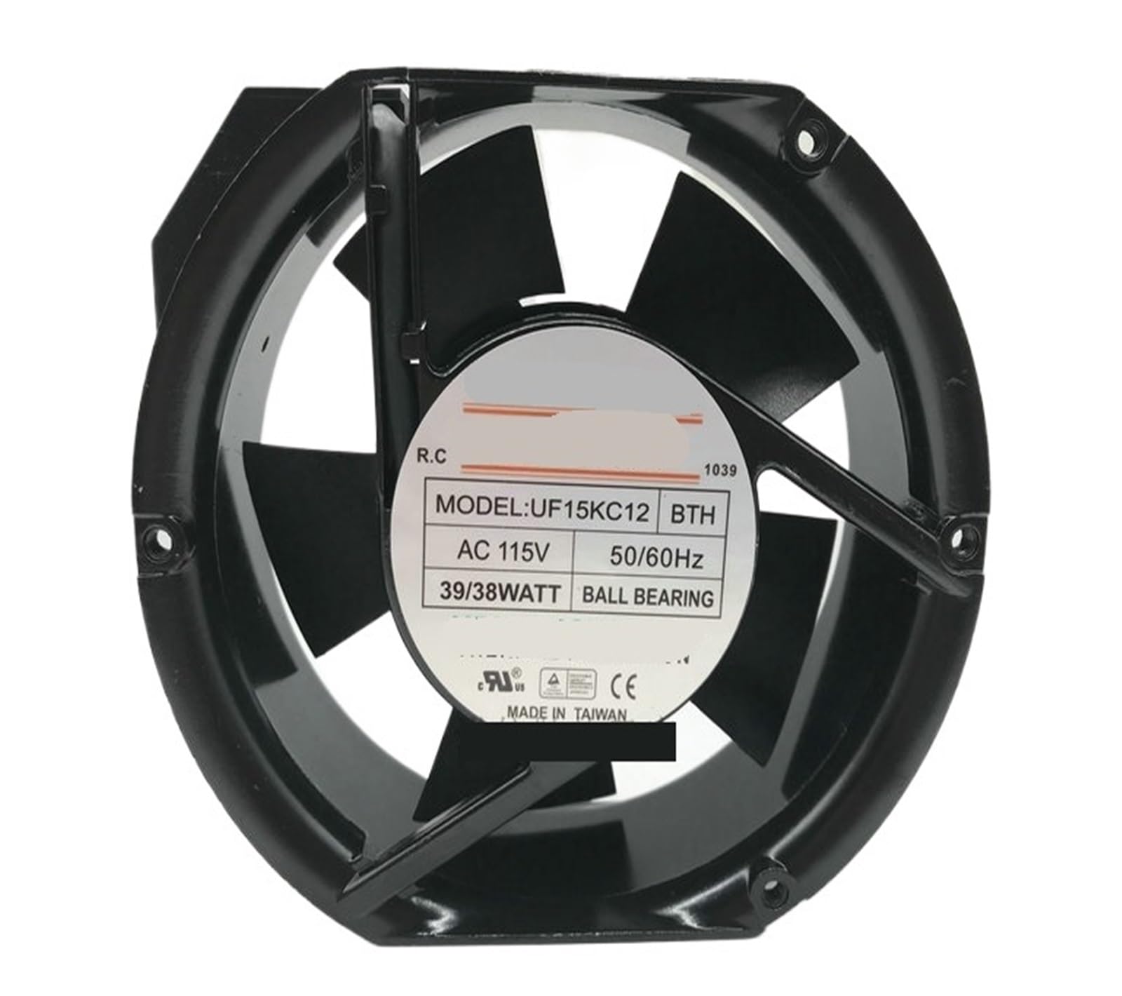 UF15KC12 172mm 17cm AC 115V 39/38W 17251 Industiral Axial Cooling Fans