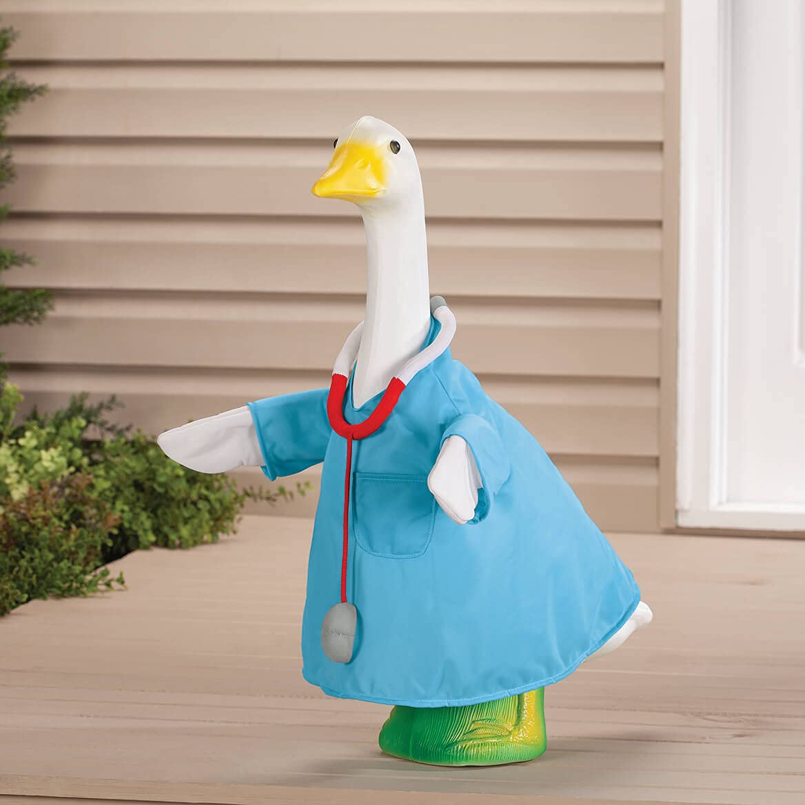 Amazon.com: Fox Valley Traders Healthcare Hero Goose Outfit by GagglevilleTM, Fits Large 23" H Statue : Patio, Lawn & Garden Amazon.com: Fox Valley Traders Healthcare Hero Goose Outfit by GagglevilleTM, Fits Large 23" H Statue : Patio, Lawn & Garden
