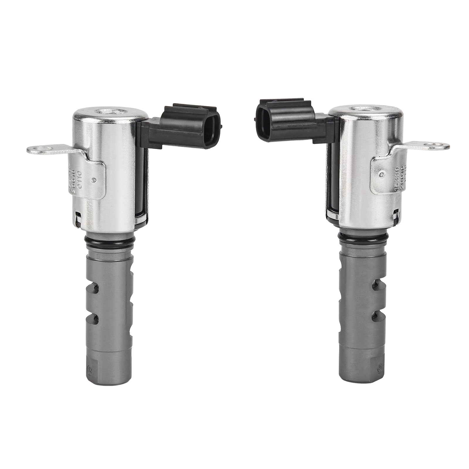 Engine Valve Variable Timing Solenoid Oil Control VVT Left Right for Toyota Camry Highlander Sienna Avalon Solara ES300 RX300 RX400h 3.0L 3.3L Replace 15330-0A010 15340-0A010 917-211 917-214 2PCS