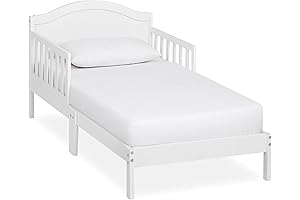White Sydney Toddler Bed: Safety First, Sleep Soundly