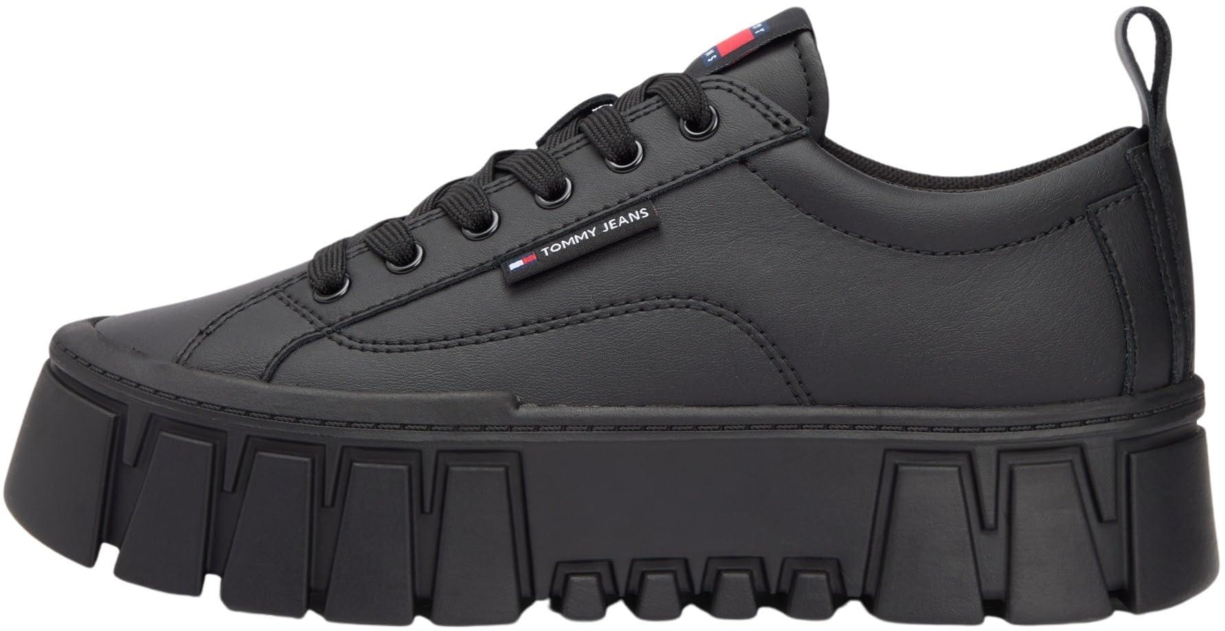 Tommy Jeans Damen Tjw Vulc Flatform Leather En0en03008Low Top