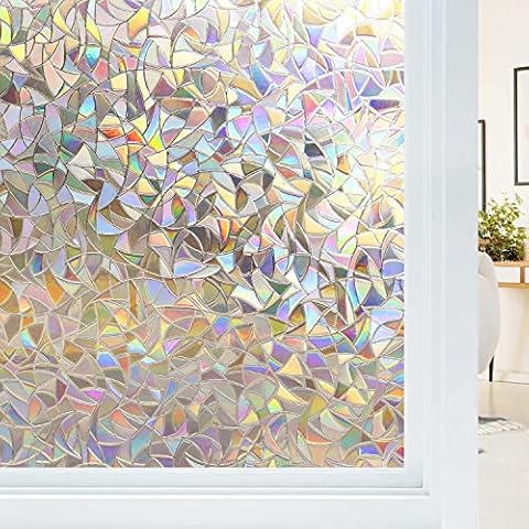 Haton Vinilo Ventana 3D Semi-Privacidad Cover