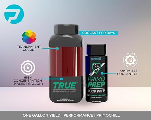 Miniatura 2 de PrimoChill Verdadero refrigerante de refrigeración por agua para computadora, concentrado, de baja conducción, transparente, protección completa,