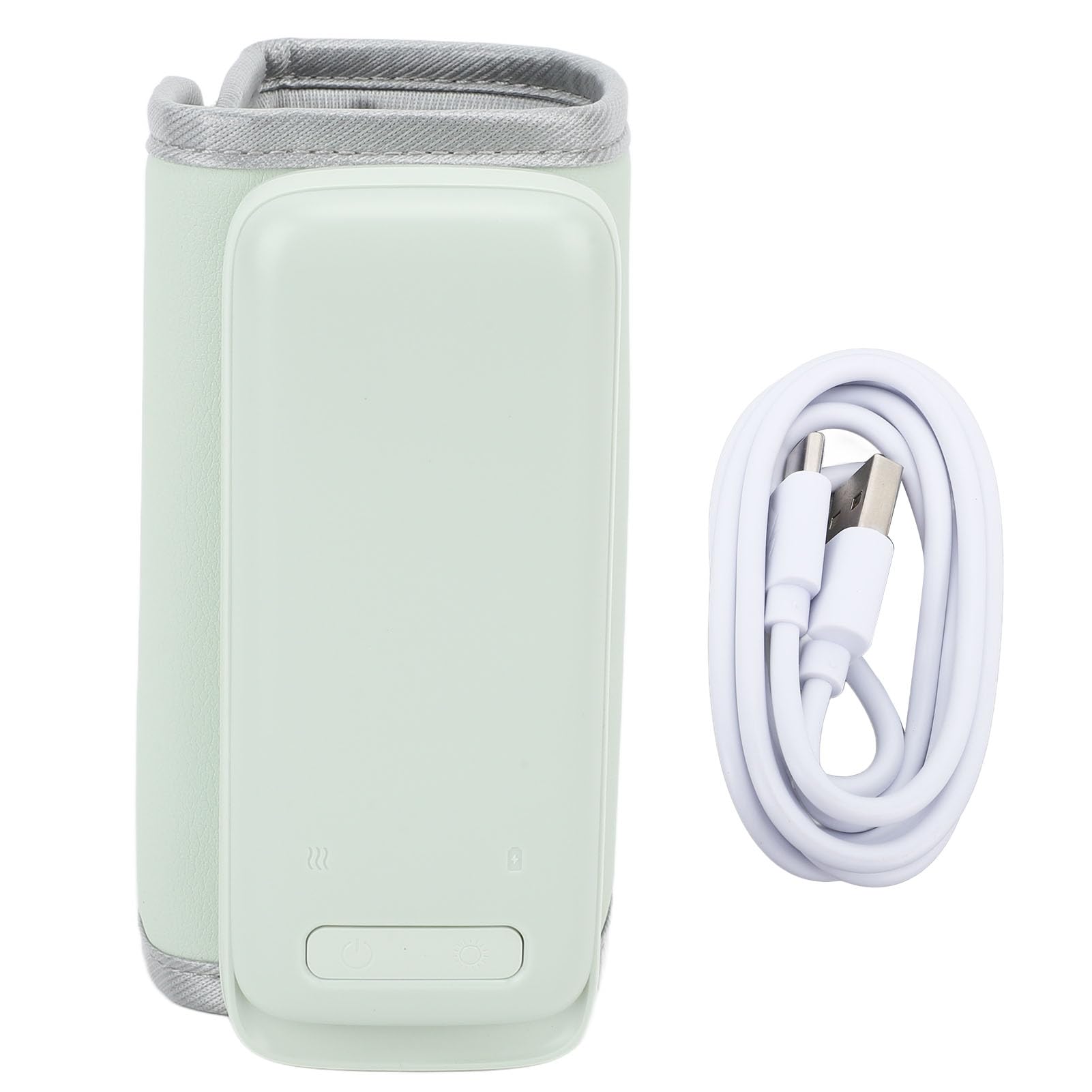 Tabic Calentador de Biberones, Inalámbrico, Mantiene la Leche Caliente y Agua Caliente para Bebés, Viajes, Portátil, Rápido, Calienta, Lleva en Bolsa