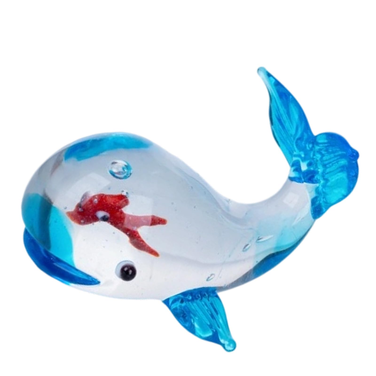 Zbiianxer D Glass Fish Tanks Figurines Collectible Figurine For Aquarium Home Tabletop Ecors Fishs Tanks Sculpture Statues Collectibles Figurines
