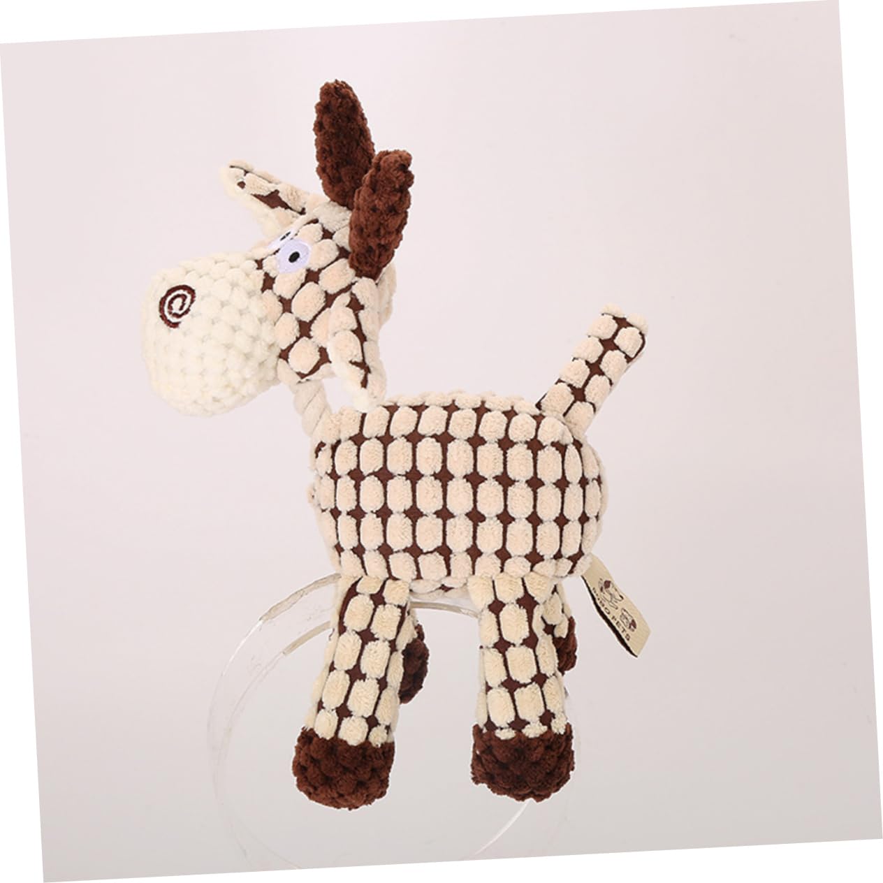 BESPORTBLE 3 Piezas Juguete de Peluche para Mascotas Juguete de Peluche para Perros Juguetes para Masticar Cachorros Juguetes para Perros pequeños Juguete Indestructible morder Burro