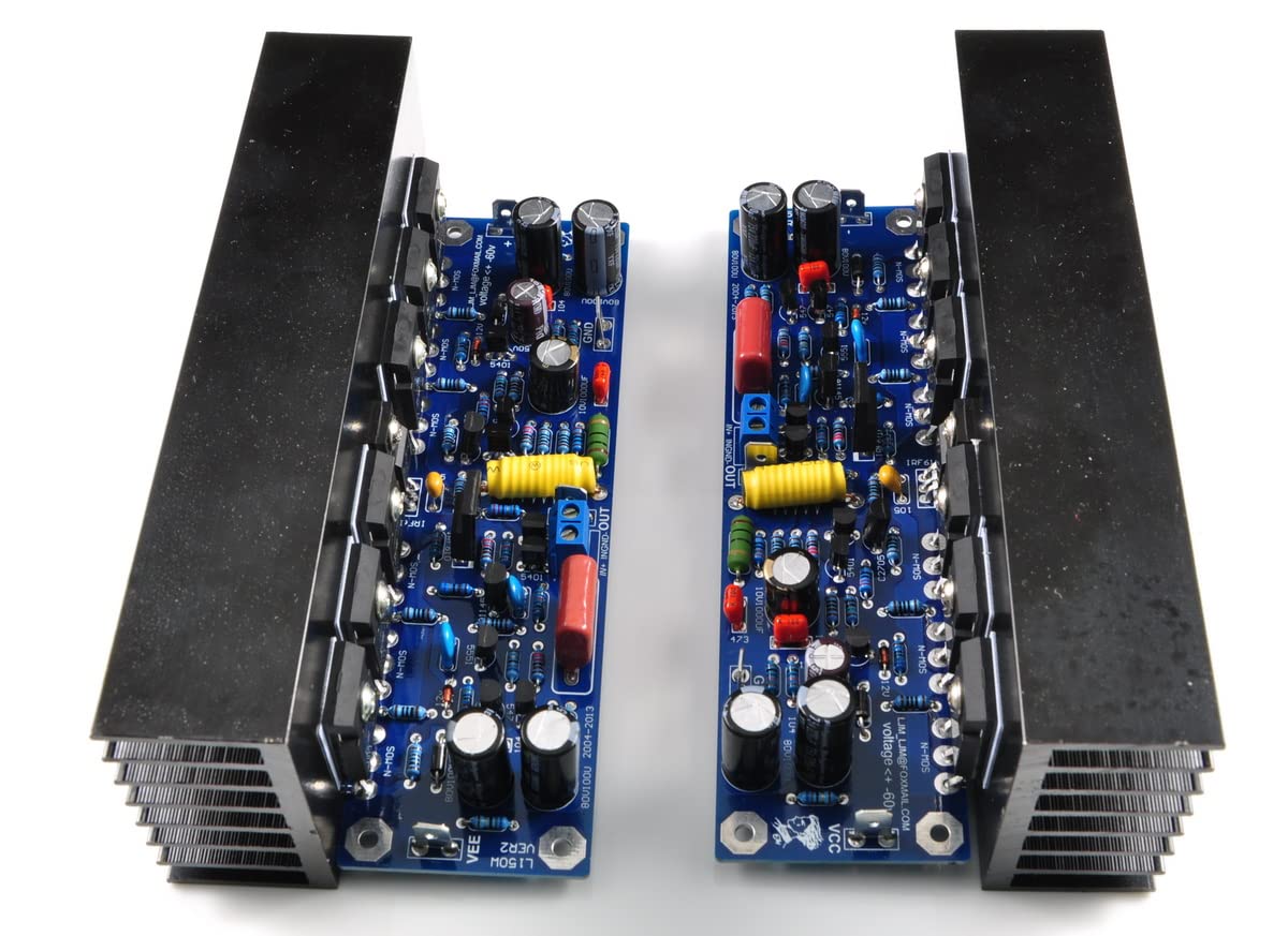 1 Pair L150W Dual Channel Finished Amplifier Board 200W 6*IRFP250