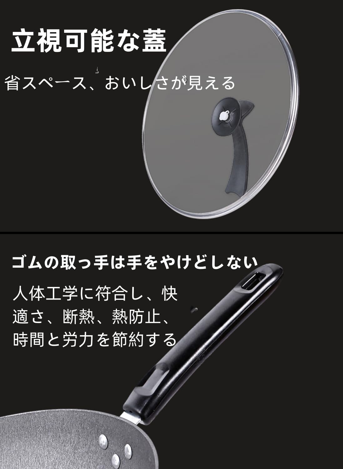 Amazon｜フライパン 深型 炒め鍋 30cm/32cm/34cm/36cm蓋付き 焦げ付き