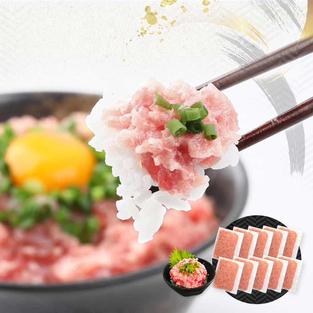 Amazon.co.jp: トロ 冷凍 業務用 小分け 100g × 10パック 1kg 焼津