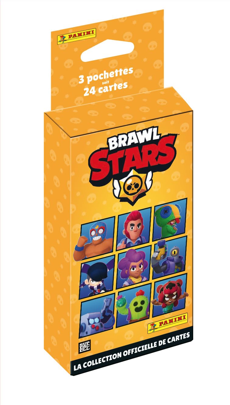 Panini Brawl Stars Trading Cards Blister 3 kieszenie