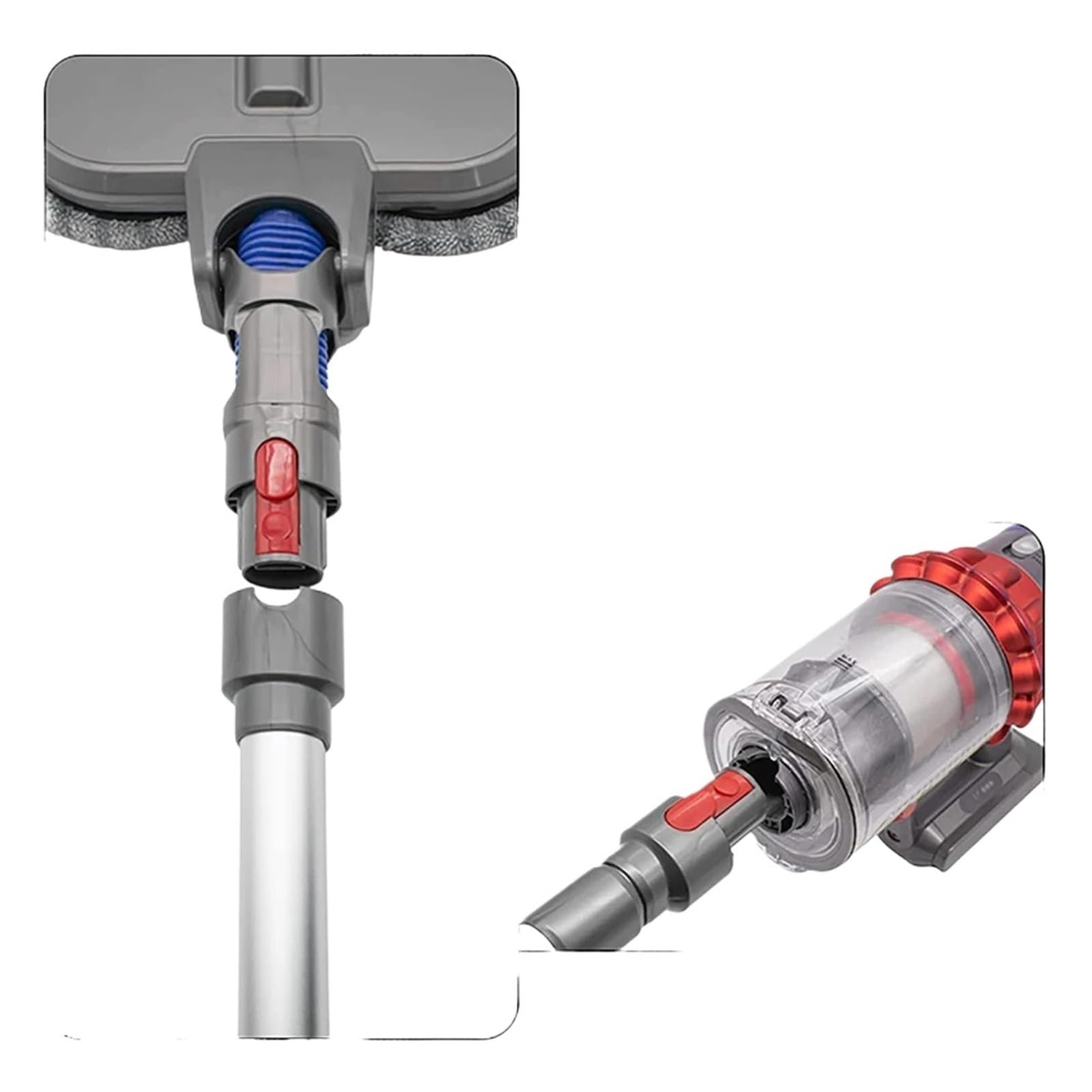 Tube D'extension De Remplacement Pour Aspirateur Dyson V11 V15 V10 V8 V7 Tube Dextension Accessoire De 72 Cm De Long Baguette Extensible Orange 87463008