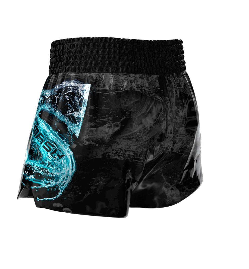 SMMASH MMA Shorts Herren Kurz Sporthose Thaibox Muay Thai Hose Boxhose Trainingsshorts Atmungsaktiv Elastisch Abriebfest