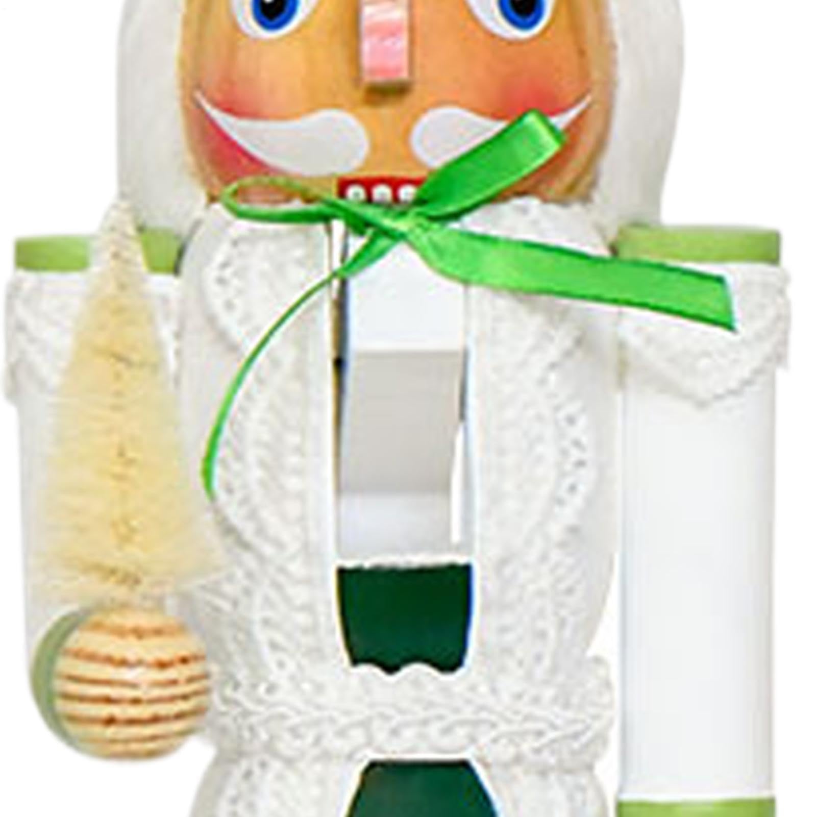 di Natale 38 cm in legno da collezione decorazione da tavolo