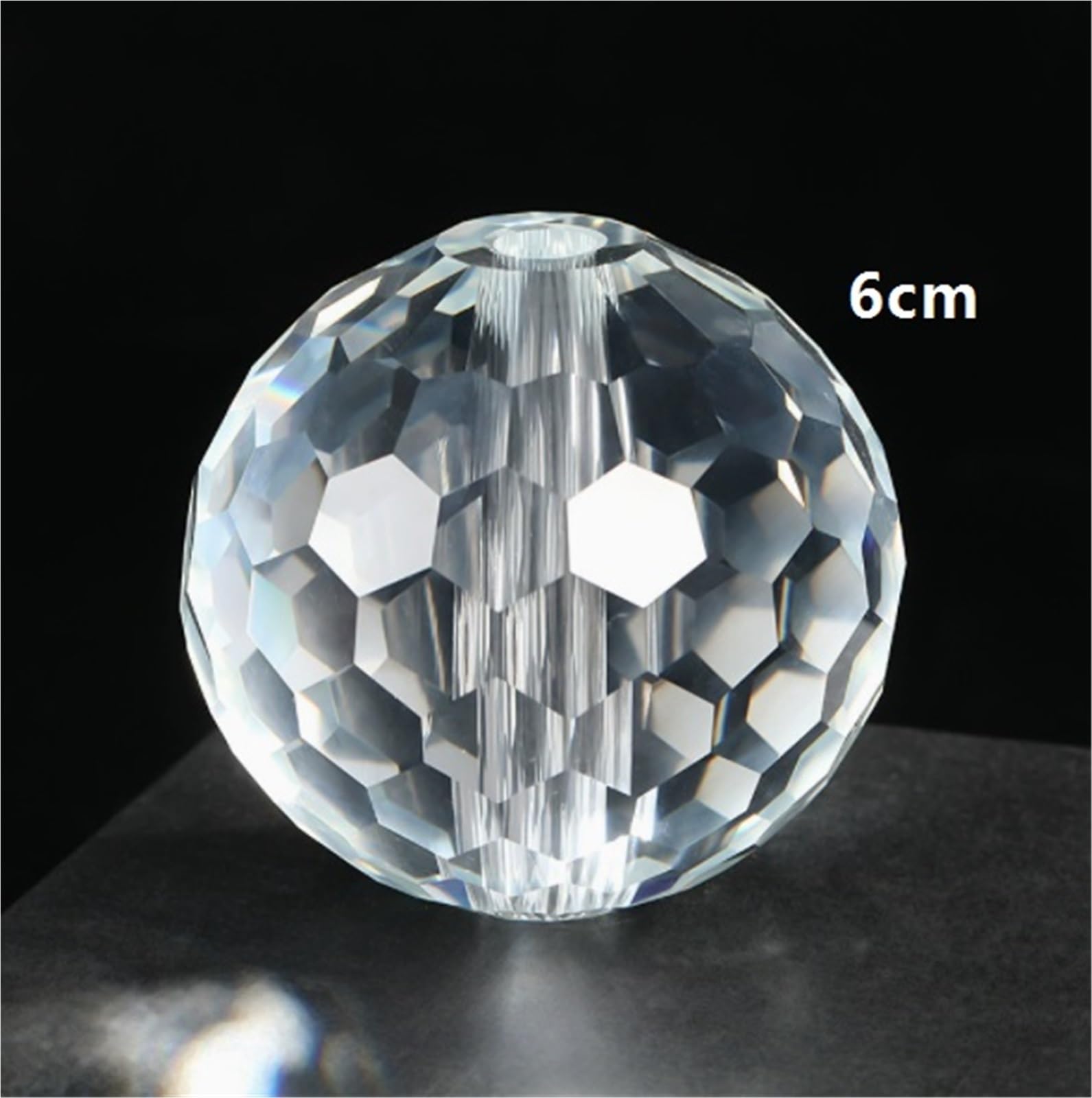 Feng Shui Sfera Di Cristallo Prismi Di Cristallo Con Sfera Di Cristallo Trasparente Decorazione Con Sfera Di Vetro For La Casa, Il Ristorante, L'hotel, Ecc Per Meditazione Decorazione(Clear 1)