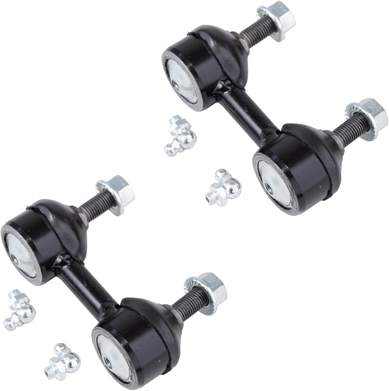 Bieletas da barra estabilizadora dianteira Detroit Axle K90356 para Hyundai Elantra e Tiburon – Kit com 2 unidades