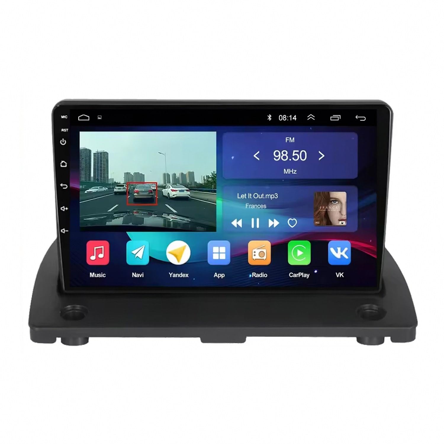 Pantalla Carplay coche inalámbrica multimedia Android Auto Mirror Link Bluetooth 8