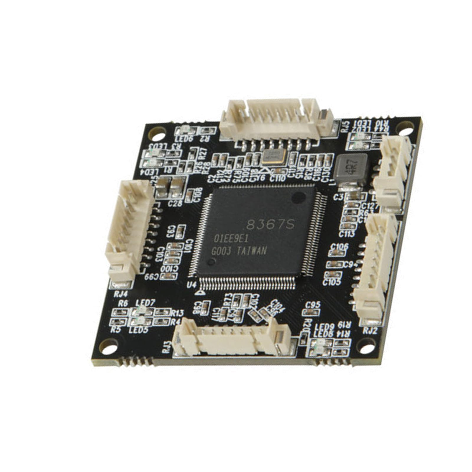 Modulo switch Gigabit Ethernet a 4 porte con scheda di sviluppo di rete integrata per uffici domestici e applicazioni IoTs piccoli switch Gigabit Ethernet