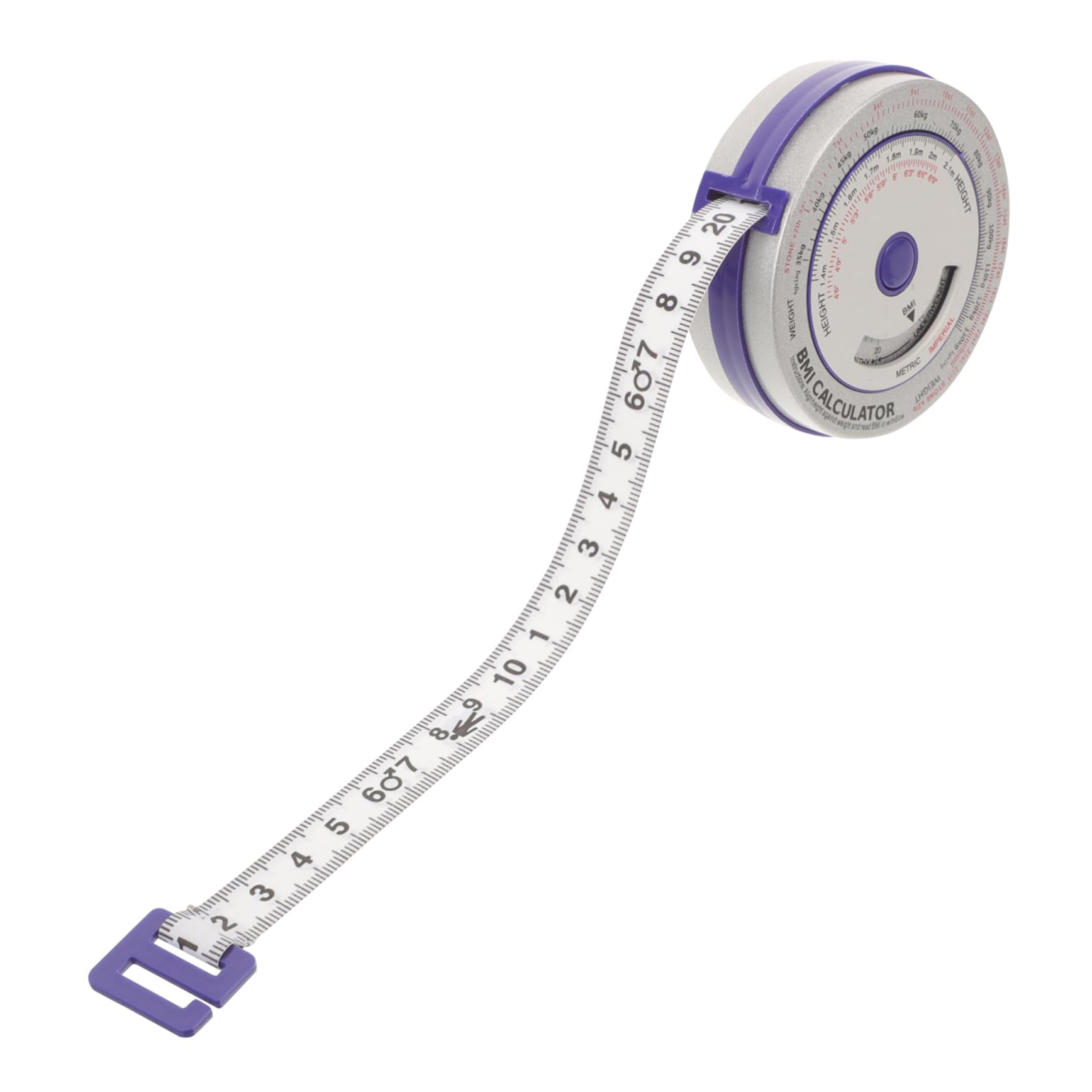 Tofficu 5 Pezzi Misuratore Flessibile per Misurazione Corpo Strumento per Fitness e Cucito e Portatile Adatto Diverse