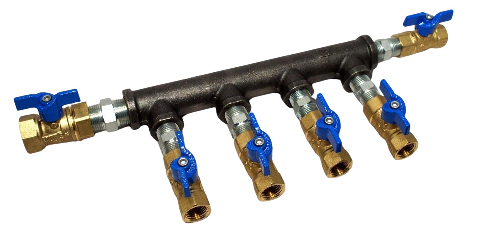 Propane Natural Gas Manifold Ball Valve Lock Off Low Pressure 3/4" 1/2" NPT LPG