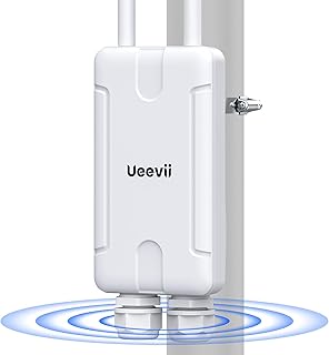 WiFi6 Access Point/Dual Band Gigabit Wireless Access Point with SFP Optical Interface/Business WiFi Solution/48V POE Adapter Included/Mesh,WPA3,IP67 Waterproof