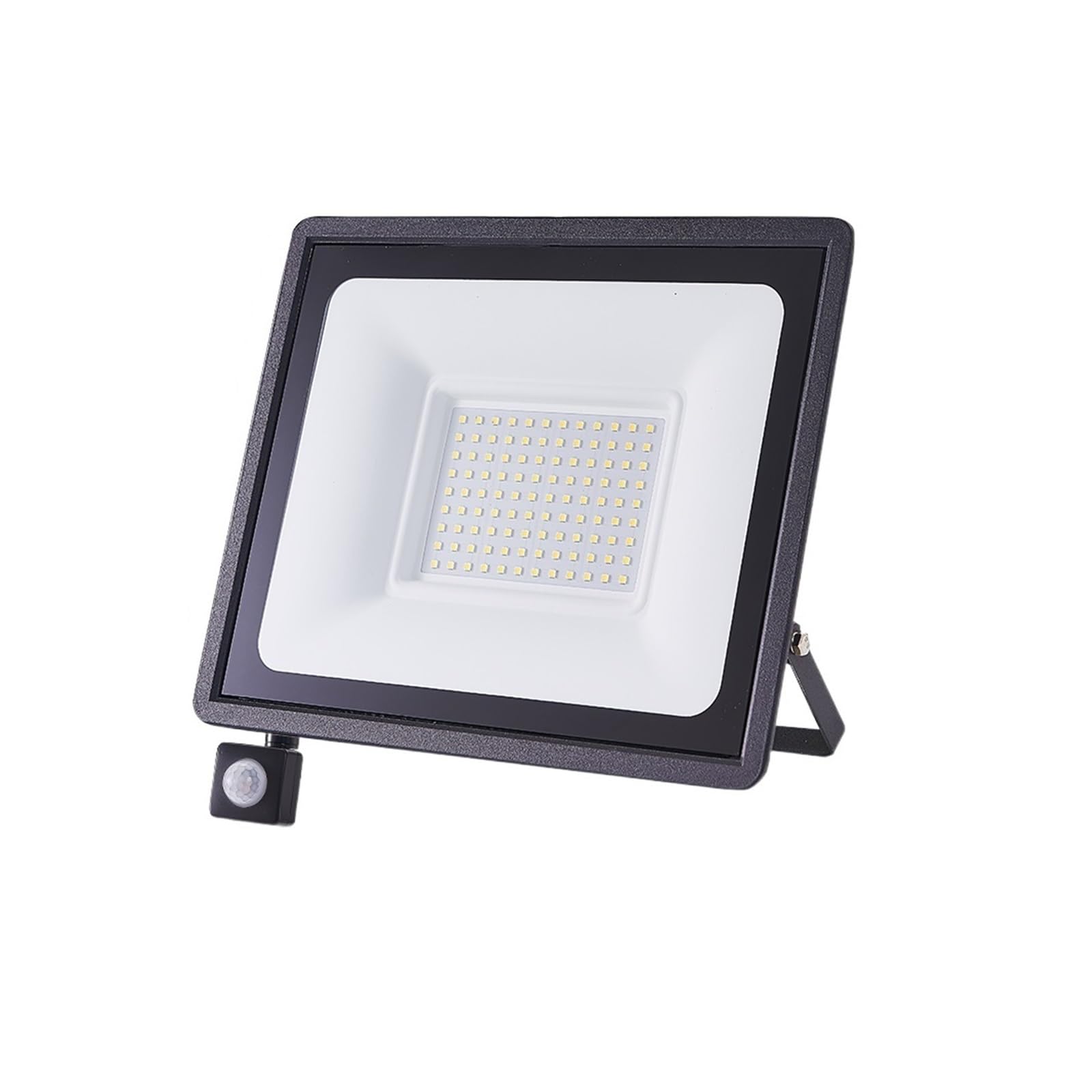 JOLIANE Outdoor LED PIR Motion Sensor Floodlight 100W 50W Waterproof High Brightness Spotlight for Garden Street Wall Floodlights(Cold White,100W)