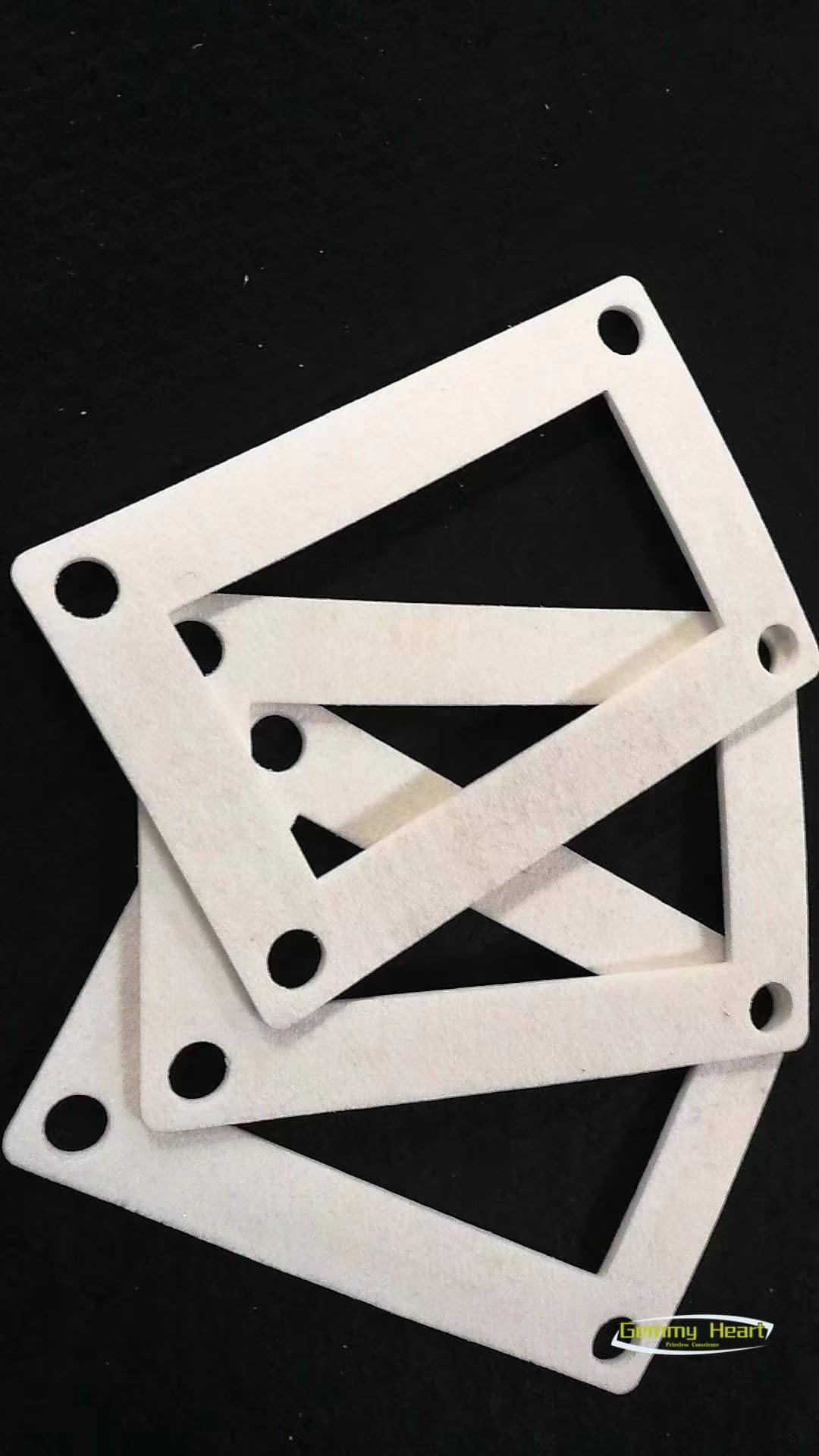 Hochtemperatur-Keramikfaser-Dichtungsplatten – individuell anpassbare Isoliermatten (5 Stück bis zu 220 x 180 mm) for Öfen und Rohrleitungen(195x177x5)