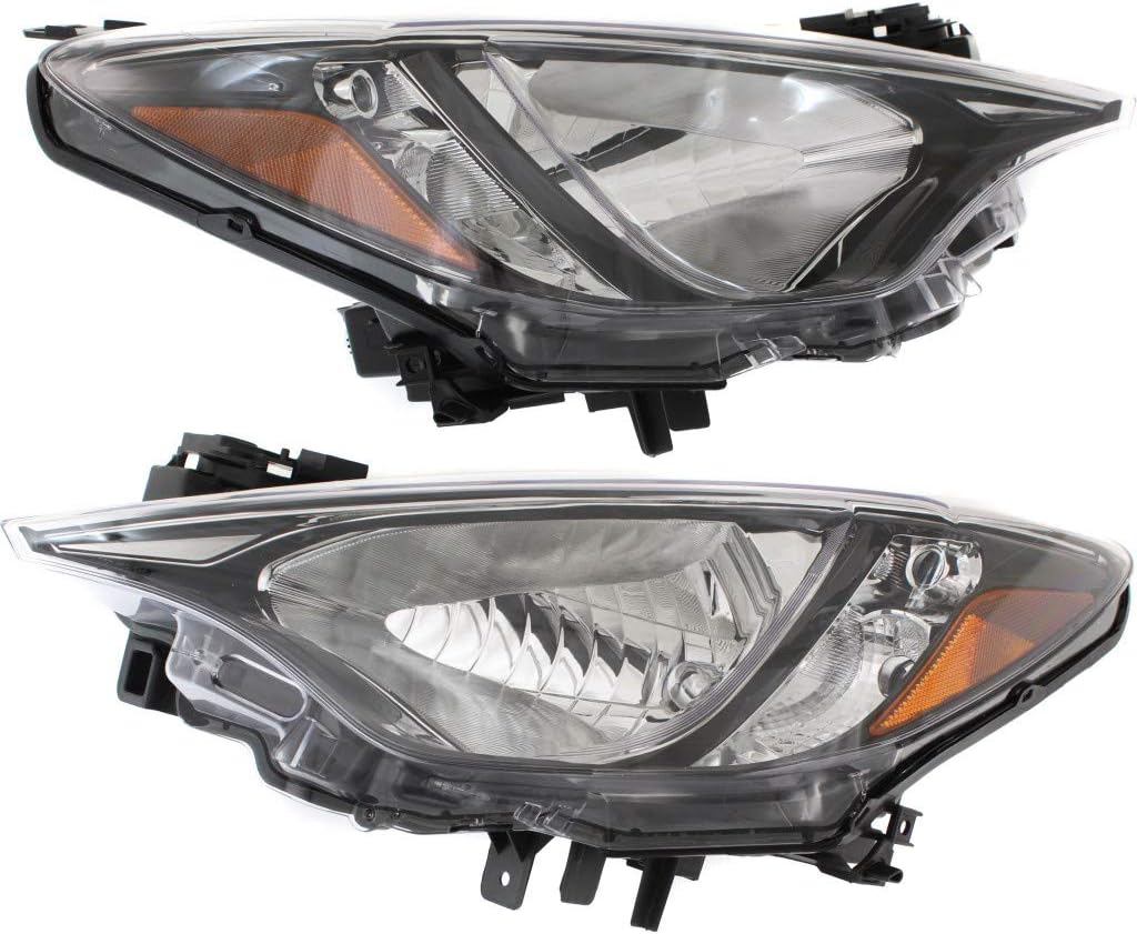 CarLights360: For Toyota Yaris iA Headlight Assembly 2017 2018 Driver Side Sedan w/Bulbs DOT Certified SC2502106