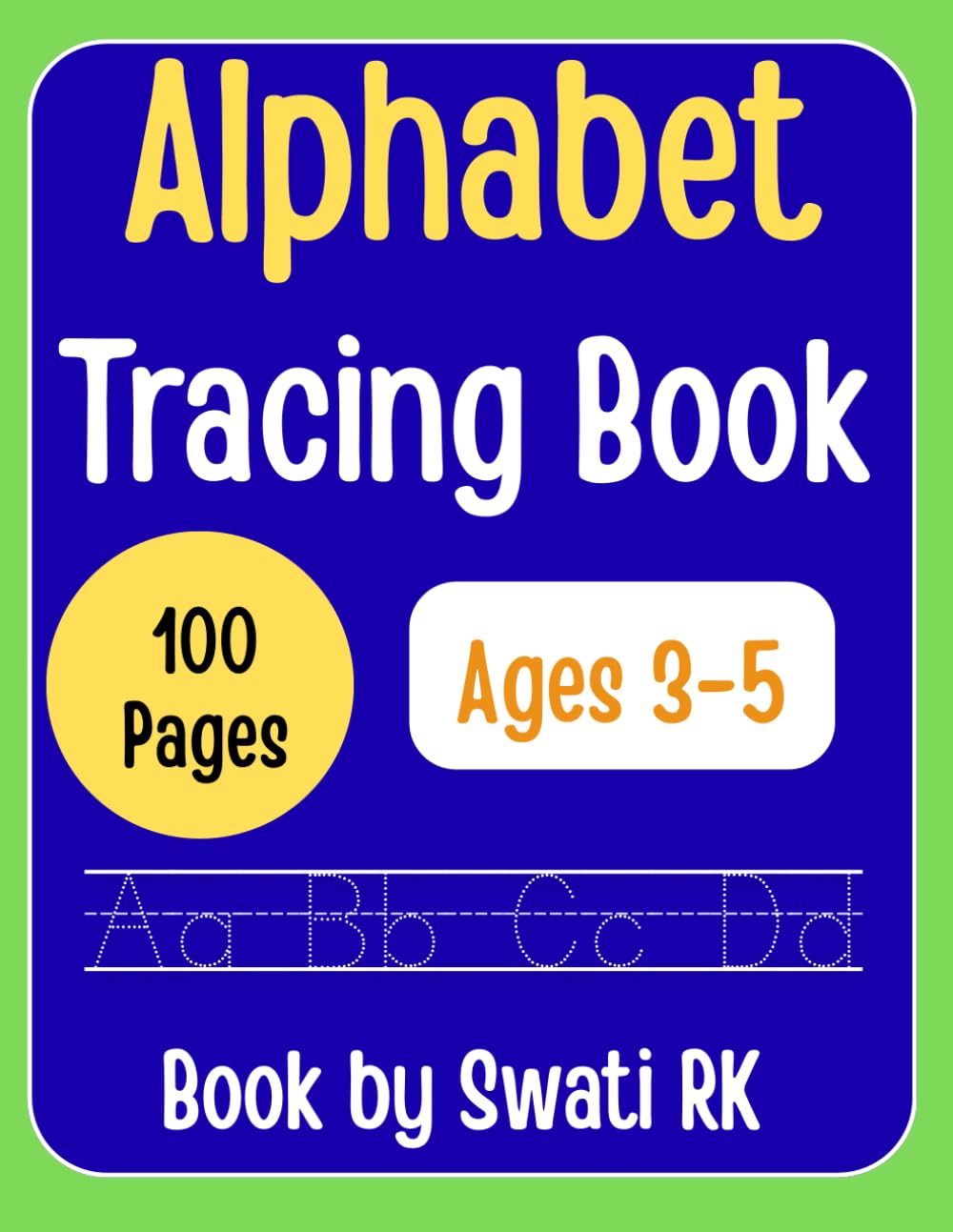 Alphabet tracing book for kids Everyday Practice Book