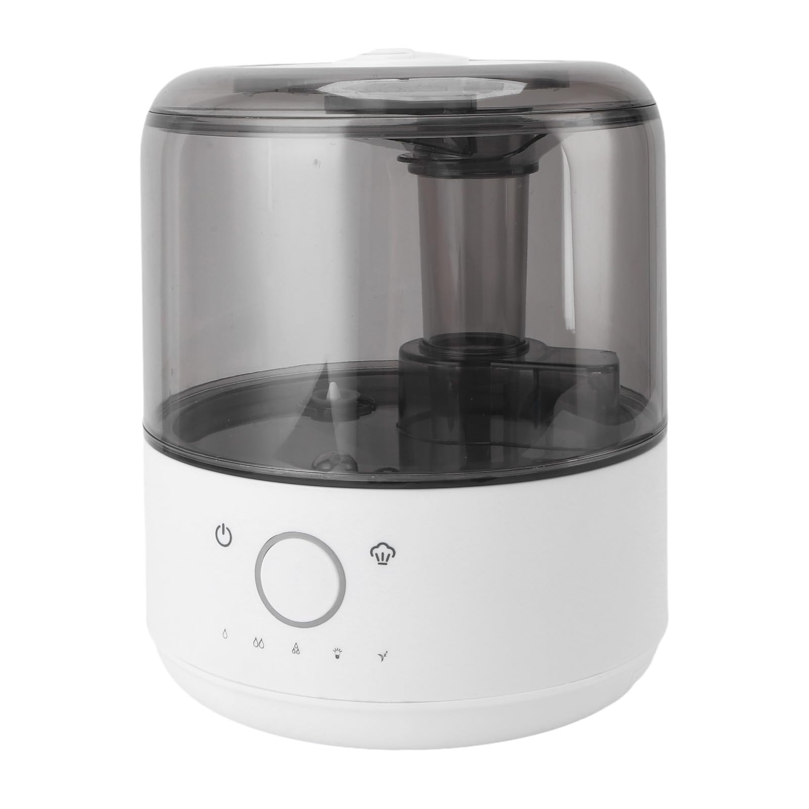 Fdit Umidificatore a Nebbia Fredda 3.5L, Diffusore di Aromaterapia con Doppi Ugelli a 360° per Camera da Letto, Ufficio, Silenzioso, Spegnimento Automatico, Caricamento Dall'Alto,