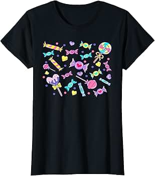 CANDY COLOR PARTY Tシャツ スミクロ CANDY TUNE】CANDY CANDY PARTY Tシャツ スミクロ