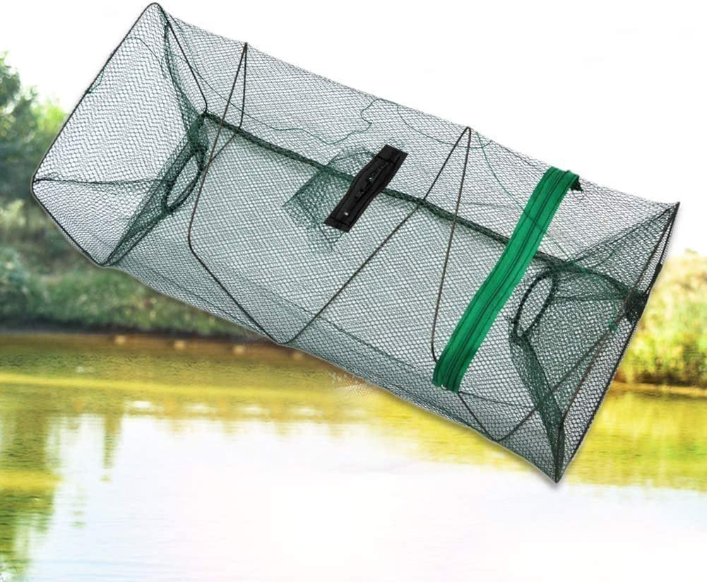 Rete Da Pesca Pieghevole Joyzan - Trappola Per Granchi E Gamberi - Design A Cerniera - Leggera E Portatile - Foto 8