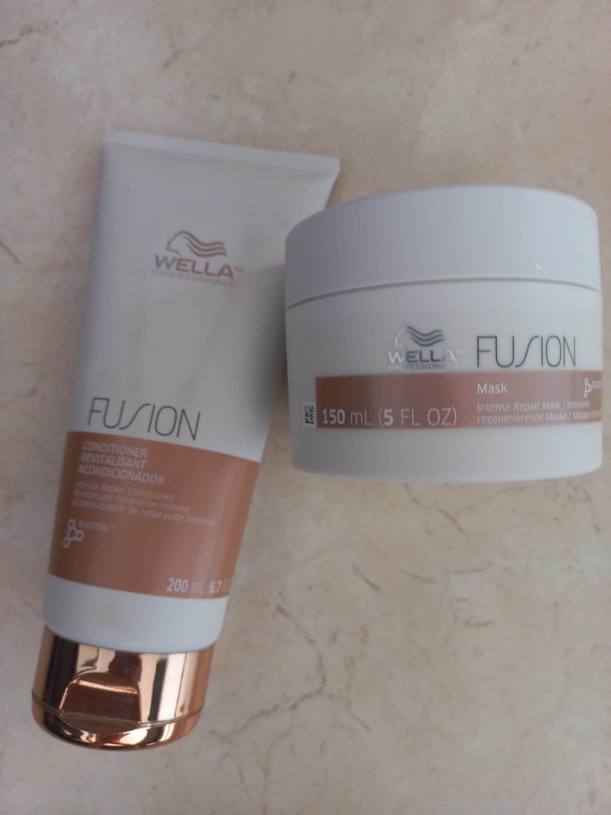 WELLA PROFESSIONALS Fusion Intense Repair Hair Mask for Damaged Hair, Treatment for Hair Repair & Hair Breakage