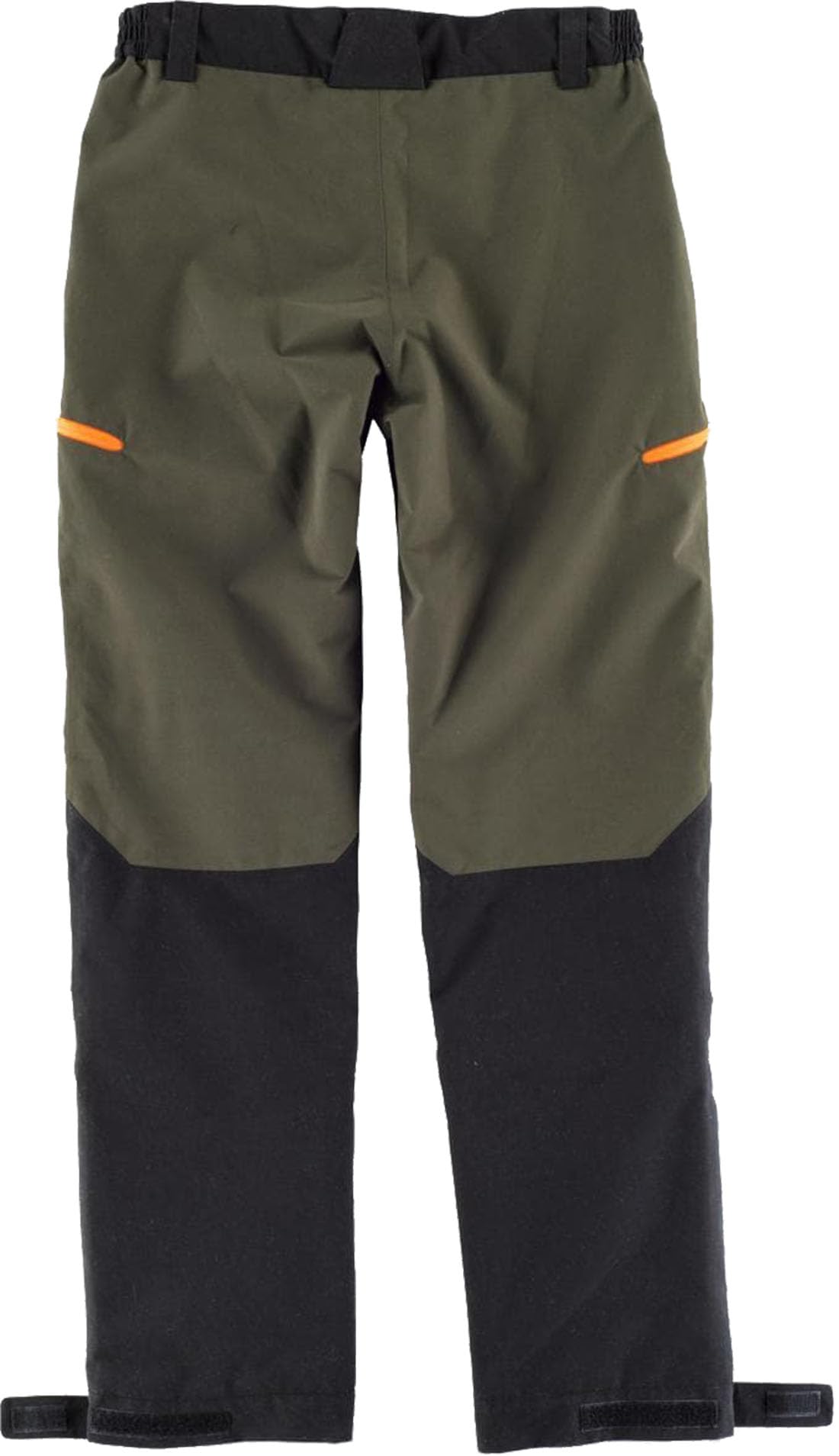 WORKTEAM Pantalón de Caza Impermeable Hombre, Poliéster Forrado, Rodillas Preformadas, Bolsillos con Cremallera Oculta, Bajos Ajustables, Ropa Outdoor Resistente
