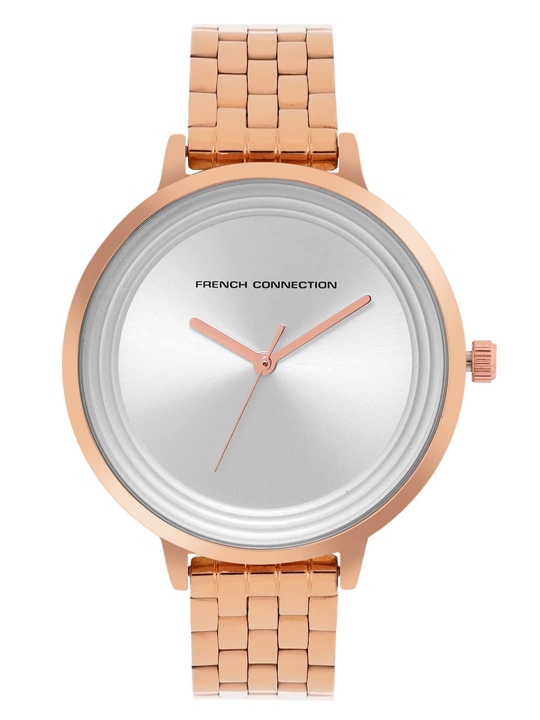 French Connection Analog Silver Dial Womens Watch-FCN0001P (B09RV82RLV) Amazon Price History, Amazon Price Tracker