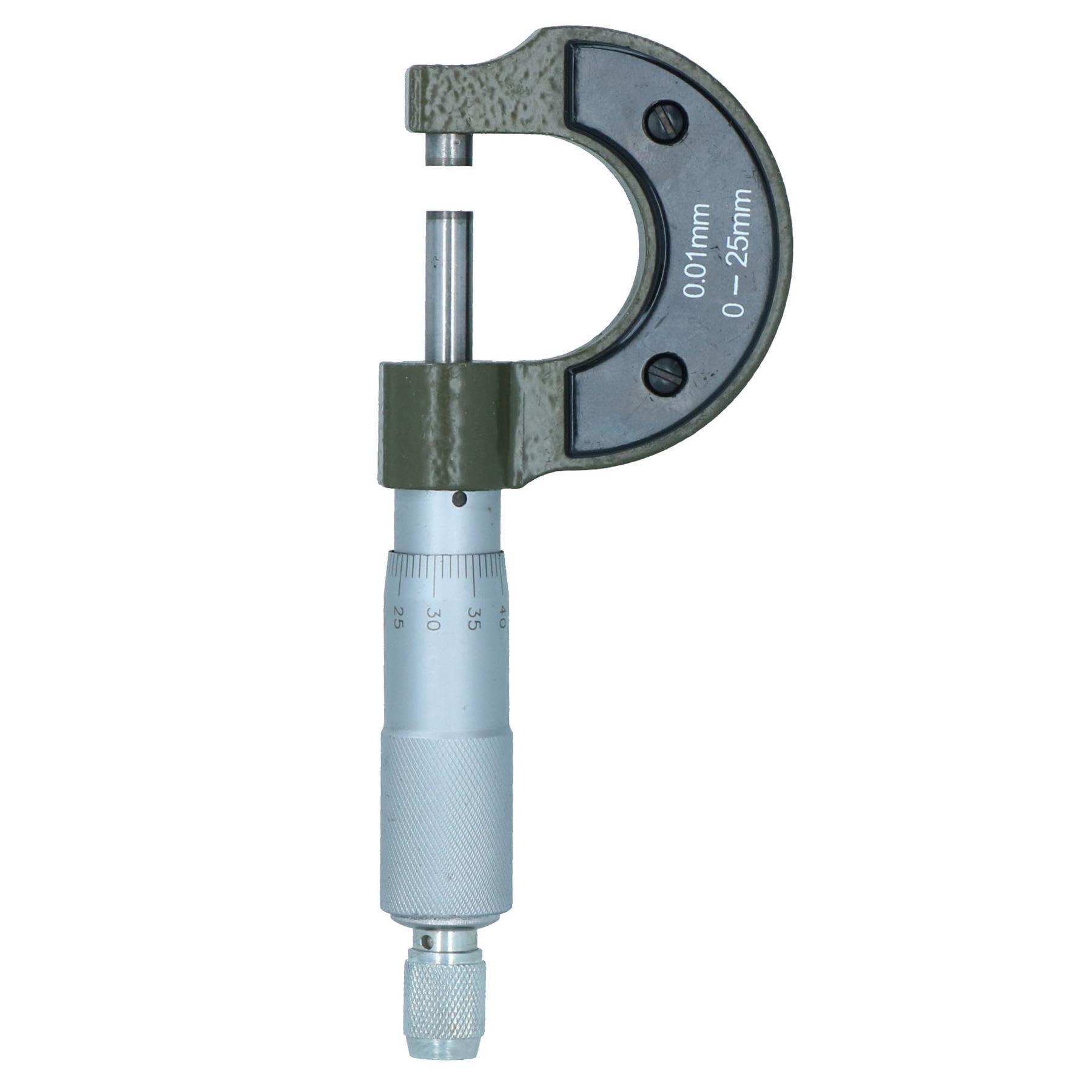 Micrometer 0-25mm External Engineers Micro Analogue Measure Gauge TE244