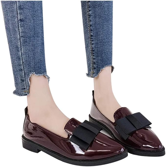 Produktbild von Generisch Damen Geschlossene Rundzehen-Plateau-Loafer