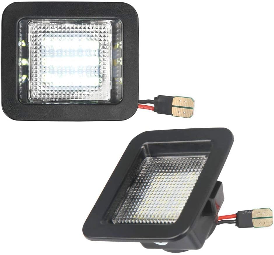 MbuyDIY LED License Plate Light Lamp Assembly with Red OLED