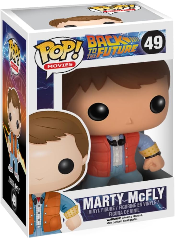 Funko Pop! Movie - Back to the Future - Marty McFly - Collectable Vinyl Figure - Gift Idea - Official Merchandise - Toys for Kids & Adults - Movies Fans - Model Figure for Collectors and Display