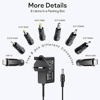 5V 2.5A Switching Adapter Charger For Bush Eluma B1 10.1 - View #6