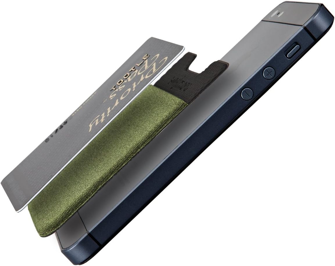 Sinjimoru Sinji Pouch Adhesive Accessory Pocket for All iPhone, iPod Touch, Galaxy S & Android Smart Phones (Cobalt)